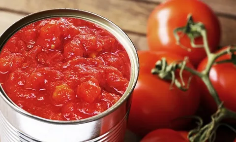 رب گوجه قوطی بزرگ تازه و مرغوب برای وعده‌ های گروهی